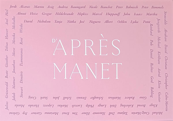 Tanja Nittka, Group exhibition d apres manet, Galerie Haas, berlin