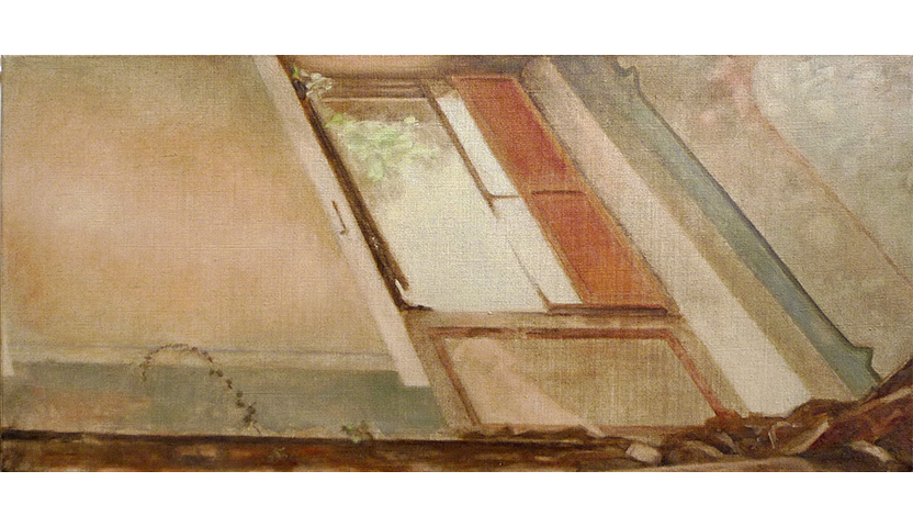Die Dachkammer, 2020 - Tanja Nittka, Berlin; Malerei, Malerin